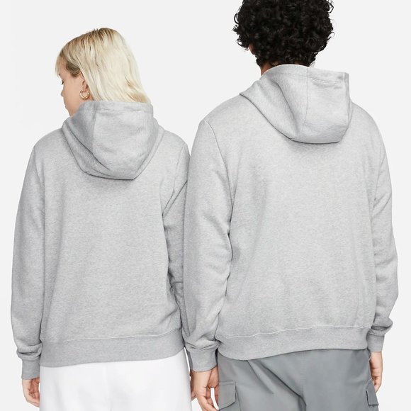 Nike Club Fleece Hooded Sweatshirt NWOT Size Medium Gray - Picture 6 of 6